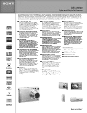 Sony DSC-W200 Marketing Specifications