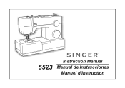 Singer 5523 SCHOLASTIC Instruction Manual