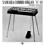 Yamaha YC-10 Owner's Manual (image)