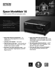 Epson MovieMate 55 Product Brochure