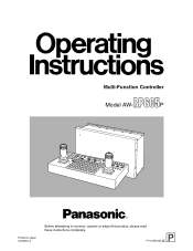 Panasonic AWRP605P AWRP605 User Guide