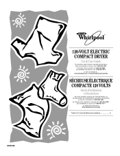Whirlpool LDR3822PQ Owners Manual