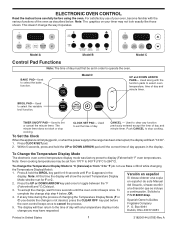 Frigidaire FEB24S2AS Timer Guide (Timer Guide)