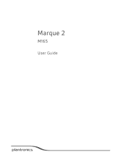 Plantronics Marque 2 M165 User Guide