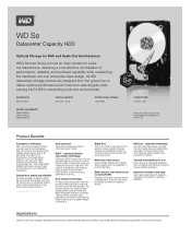 Western Digital WD2000F9YZ Product Specifications