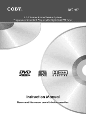 Coby DVD 937 Instruction Manual