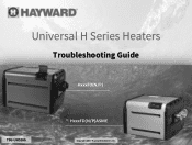 Hayward H250FDN Universal H Series Troubleshooting Guide
