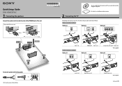 Sony DAV-HDX587WC Quick Setup Guide