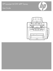 HP LaserJet M1319 User Guide