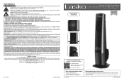 Lasko YF200 User Manual