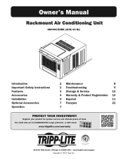 Tripp Lite SRCOOL7KRM Owner s Manual for Rackmount Air Conditioning Unit 93336F Multi-language