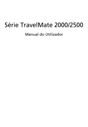 Acer TravelMate 2000 TravelMate 2000/2500 User's Guide PT