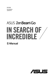 Asus ZenBeam Go E1Z User Manual