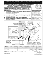 Electrolux EW30DS65GS Installation Instructions (All Languages)