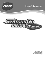 Vtech Switch & Go Dinos Turbo - Zipp the T-Rex User Manual