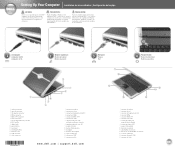 Dell Inspiron 300m Setup Diagram
