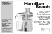 Hamilton Beach 67702 Use and Care Manual
