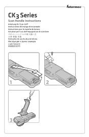 Intermec CK3R CK3 Series Scan Handle Instructions