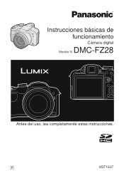 Panasonic DMCFZ28 Digital Still Camera - Spanish
