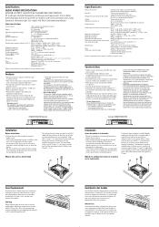 Sony XM-502Z Operating Instructions  (primary manual)