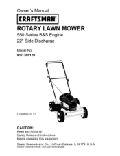 Craftsman 2-N-1 Owners Manual