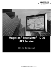 Magellan RoadMate 1700 Manual - English