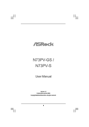 ASRock N73PV-S User Manual