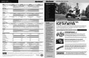 Cub Cadet LTX 1050 KH Series 1000 Brochure