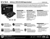 EVGA GeForce GTX 570 HD Superclocked PDF Spec Sheet