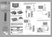 Insignia NS-26E340A13 Quick Setup Guide (Spanish)