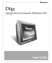 Intermec CV61 CV61 Vehicle Mount Computer (Windows XP) User Guide