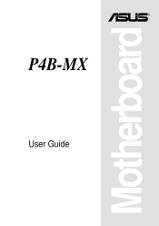 Asus P4B-MX Motherboard DIY Troubleshooting Guide
