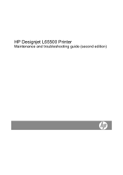 HP Designjet L65500 HP Designjet L65500 Printer - Maintenance and troubleshooting guide: English