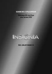 Insignia NS-24LD100A13 User Manual (French)
