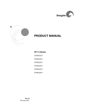 Seagate ST1.2 ST1.2 Series Product Manual