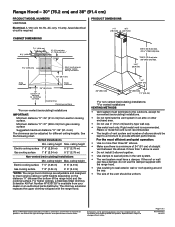 Whirlpool UXW7324BSS Dimension Guide