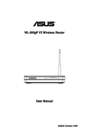 Asus WL-500GP_V2 User Manual