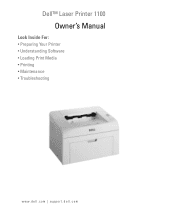 Dell 1100 Mono Dell™ Laser Printer 1100 Owner's Manual