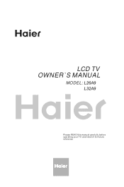 Haier L26A9 User Manual