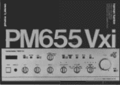 Harman Kardon RPM655VXI Owners Manual