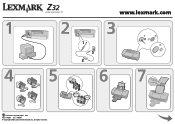 Lexmark Z32 Setup Sheet (451 KB)