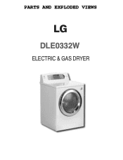 LG DLE0332W Parts Diagram