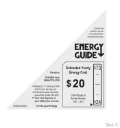 Toshiba 55TL515U Energy Guide