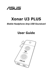 Asus Xonar U3 PLUS User Guide
