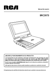 RCA BRC3073 BRC3073 Product Manual - Spanish