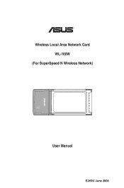 Asus WL-100W User Manual
