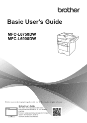 Brother International MFC-L6750DW Basic Users Guide
