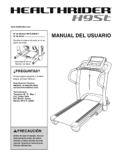 HealthRider H95t Treadmill Msp Manual