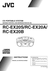 JVC RC-EX20S Instruction Manual