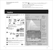 Lenovo ThinkPad X40 (Romanian) Setup guide for ThinkPad X40 and X41